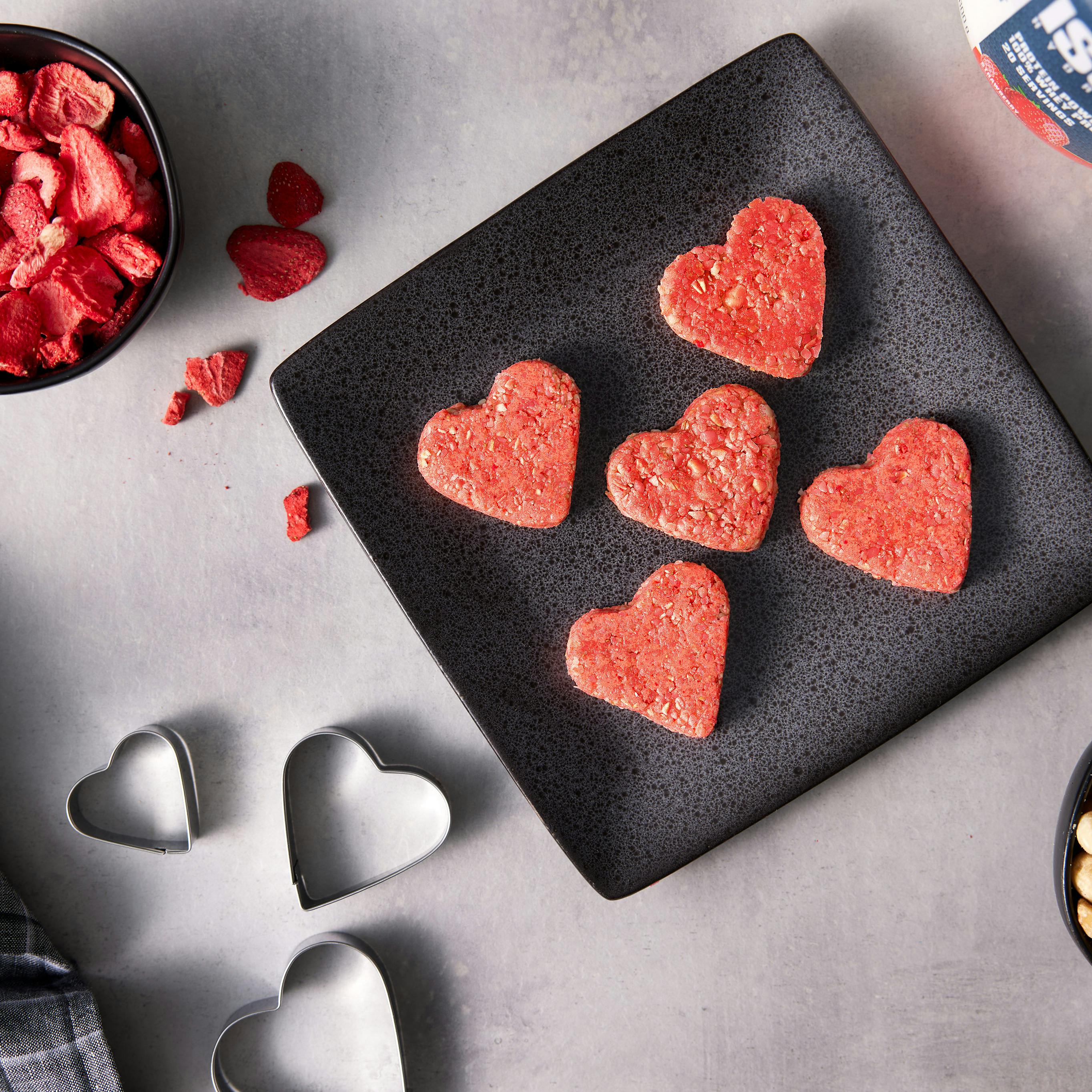 Strawberry Protein Balls