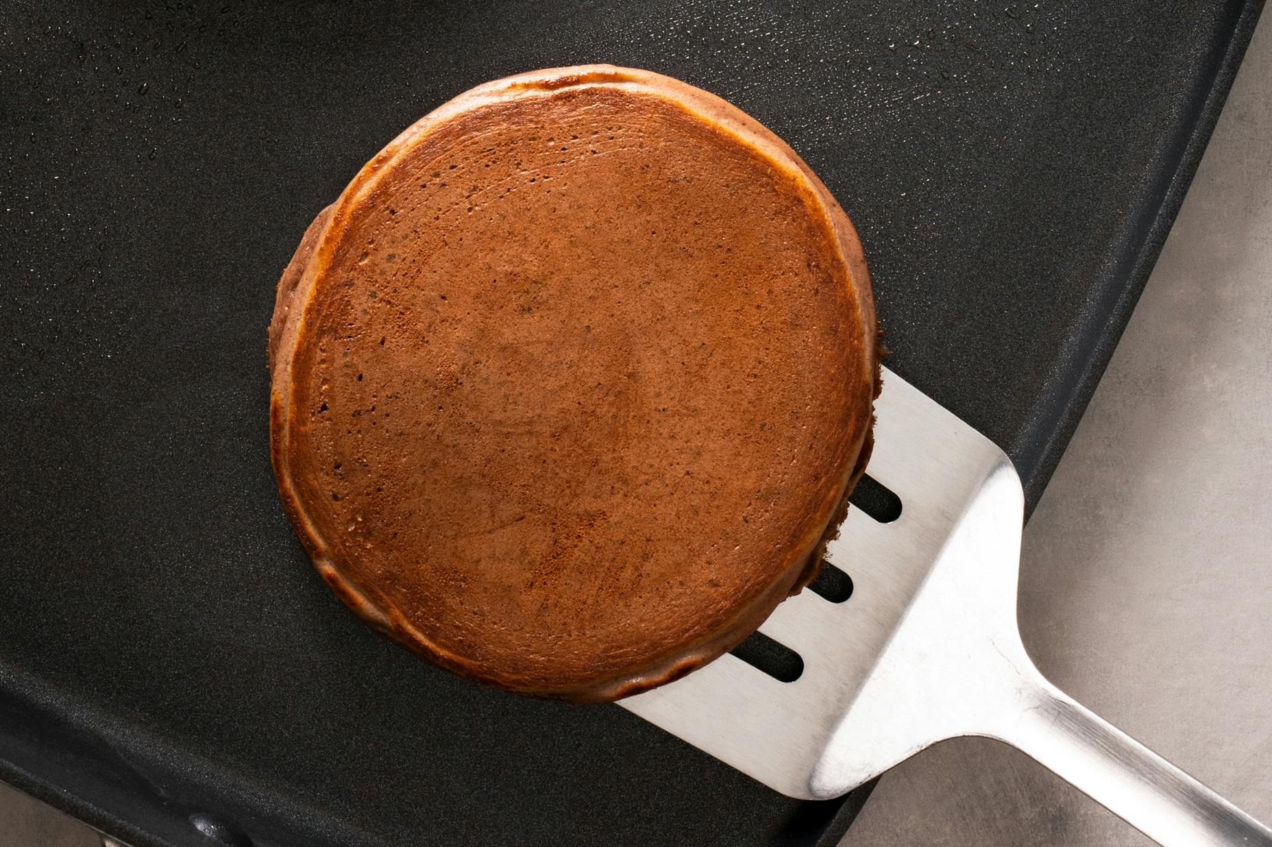 Cocoa Pebbles Protein Pancakes