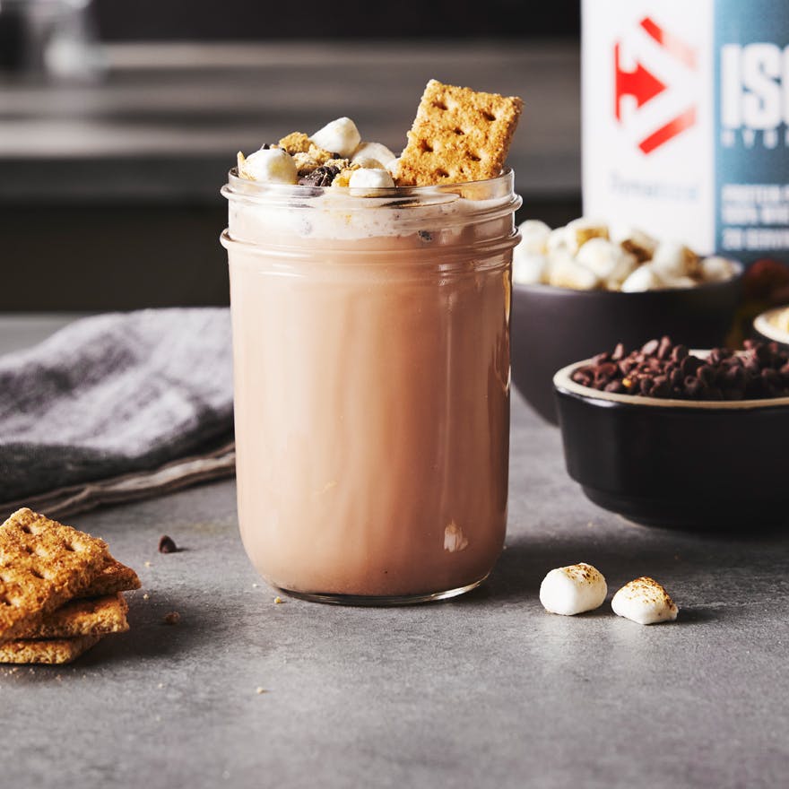 Frozen S’mores Protein Shake