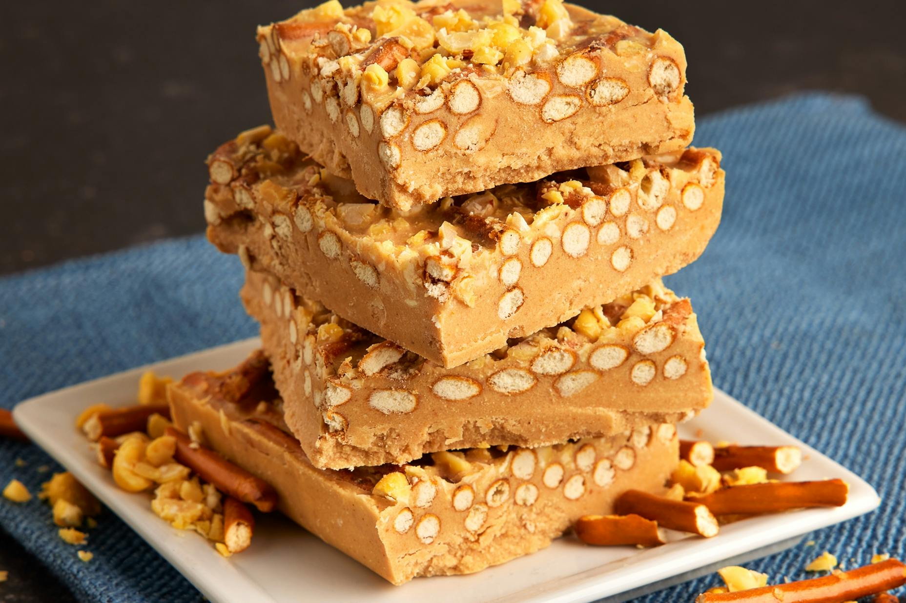 Peanut Pretzel Protein Fudge