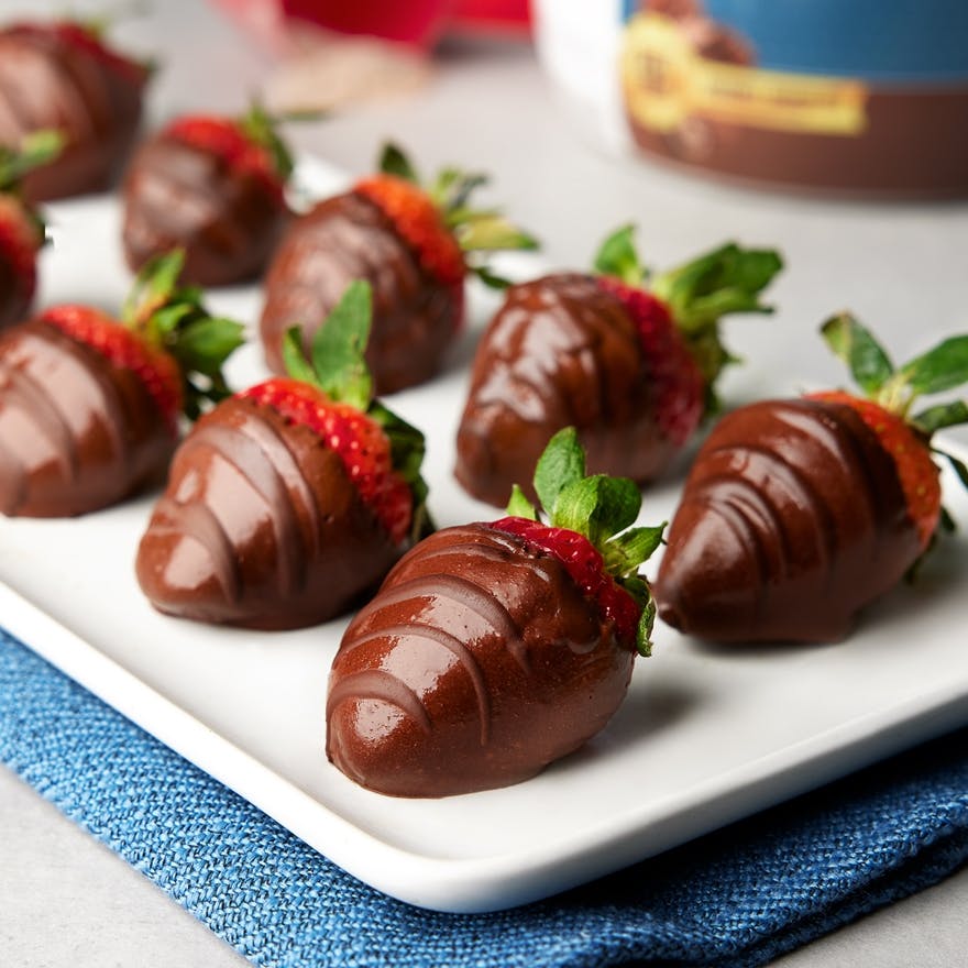Protein Chocolate Covered Strawberries