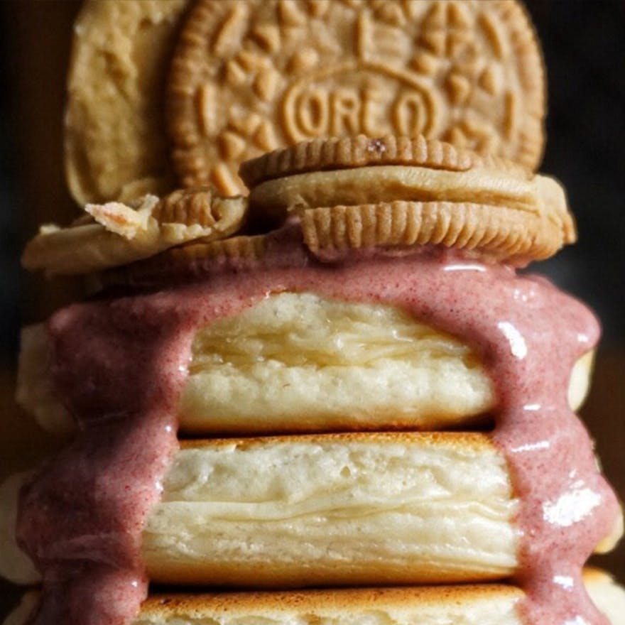 Vanilla Cupcake Protein Pancakes